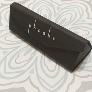 PHOEBE Eyeglasses Case flat tri fold Eyewear protection accessory